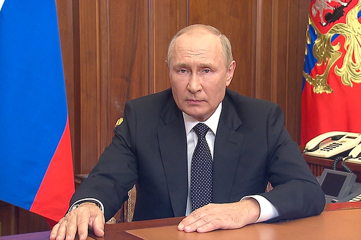 Путин объявил «частичную» мобилизацию в армию России