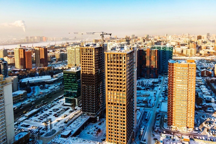 Небоскреб в 60 этажей построят в Новосибирске