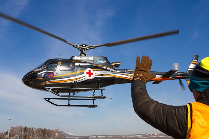 Вертолет разбился в Кемеровской области
