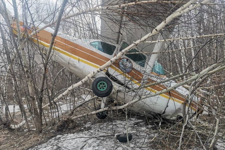 Самолет потерпел крушение в Новосибирске