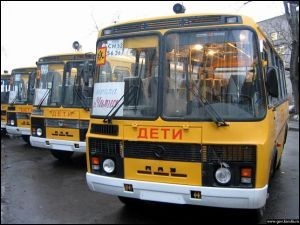 В Кузбассе загорелся школьный автобус