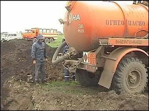 В Кемеровской области произошла утечка нефтепродуктов