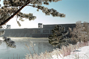  Новосибирская ГЭС готовится к весеннему паводку