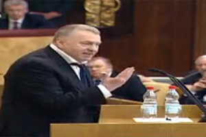 Почему молчит депутат Локоть? Видео выступления Жириновского в Госдуме