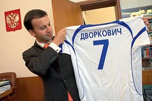 Помощник президента Дворкович сыграет в футбол против команды из Томска