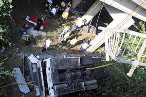 11 сибиряков ехали в разбившемся автобусе в Турции, 5 из них погибли